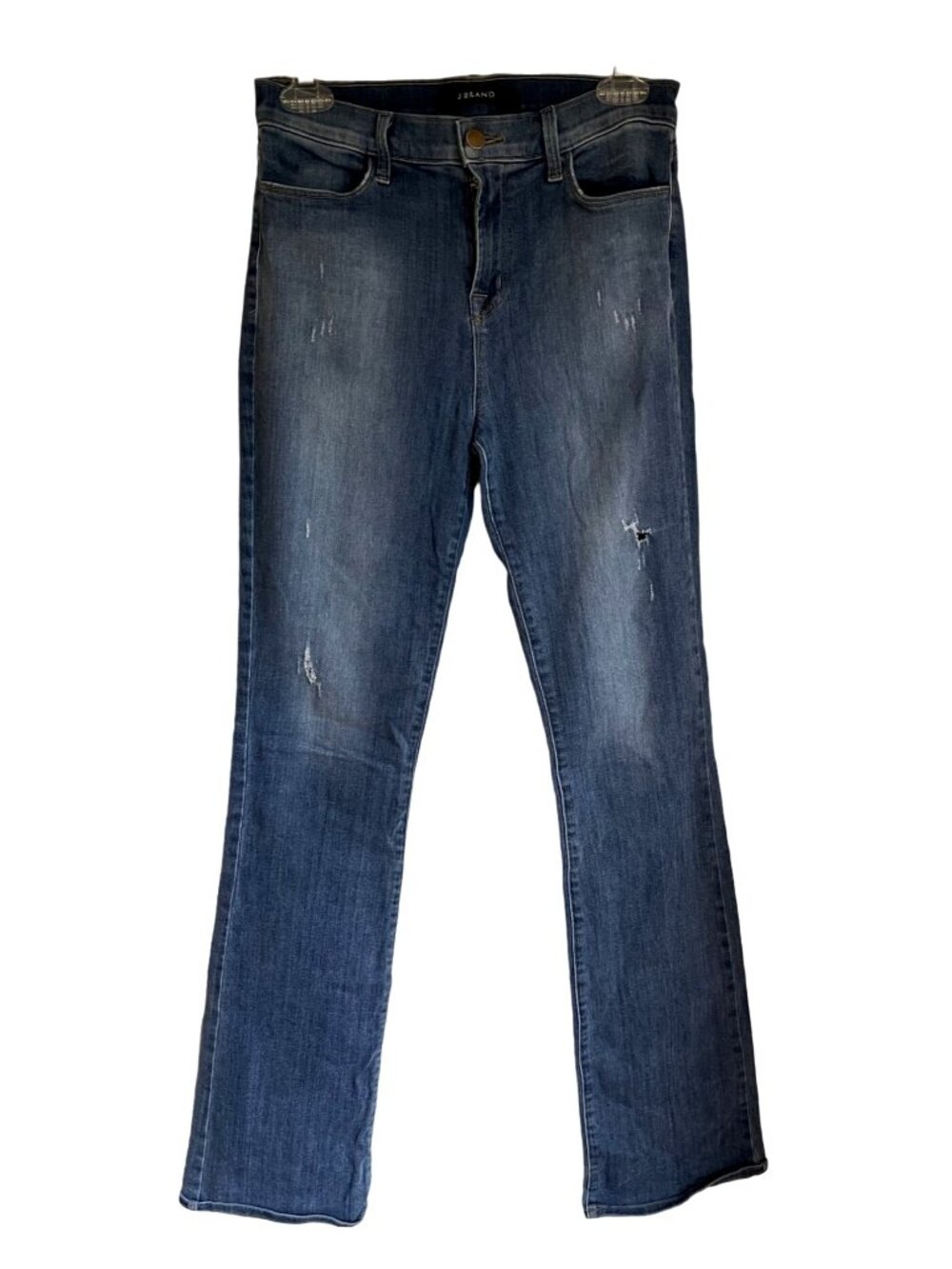 J Brand Distressed Bootcut Blue Jeans Size 28 x 34